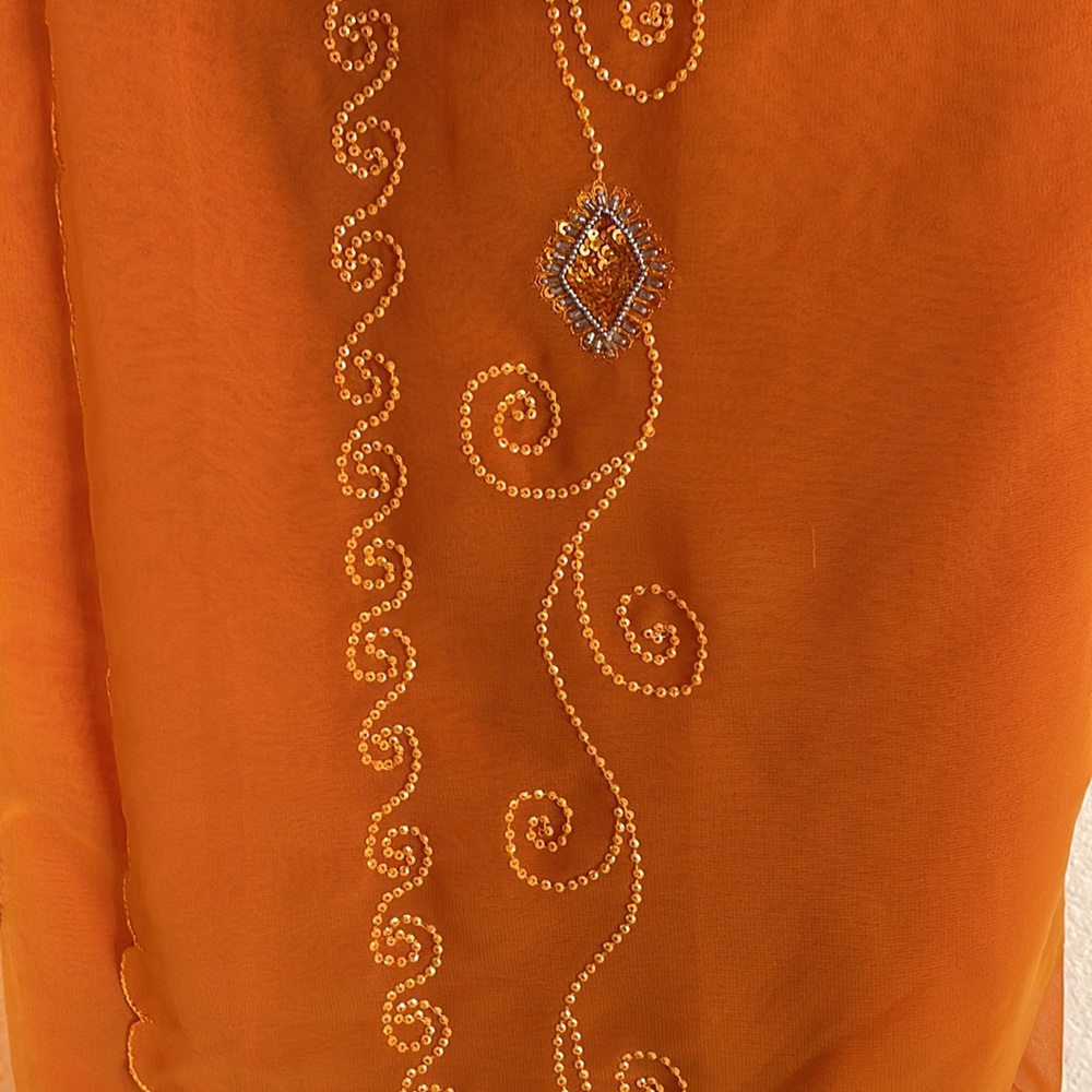 Embroidered saree - Picture 3 of 6